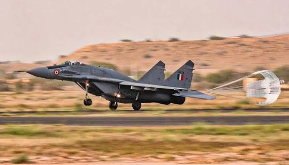 Brake Parachute for MiG-29 UPG A/C