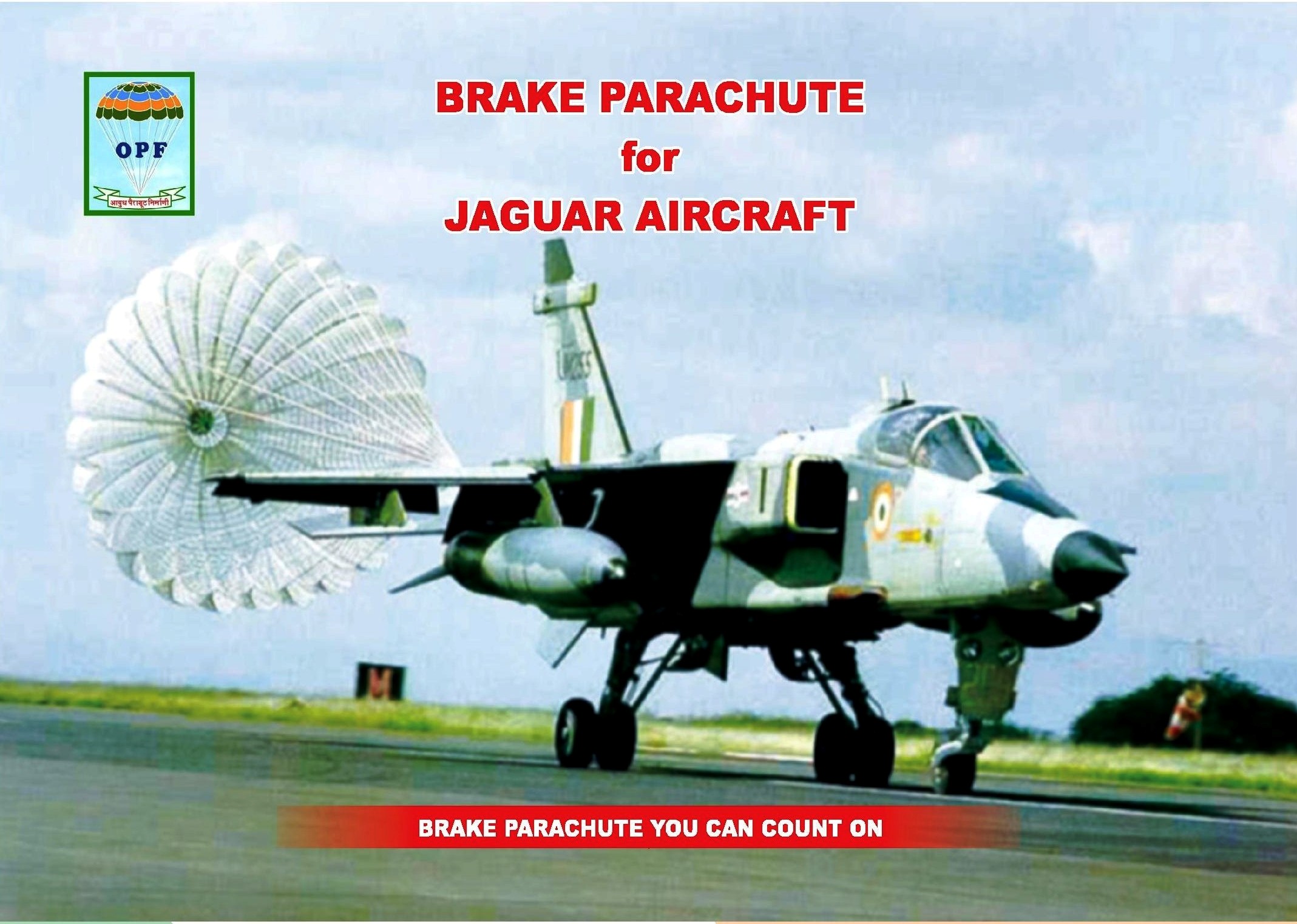 Brake Parachute for Jaguar A/C