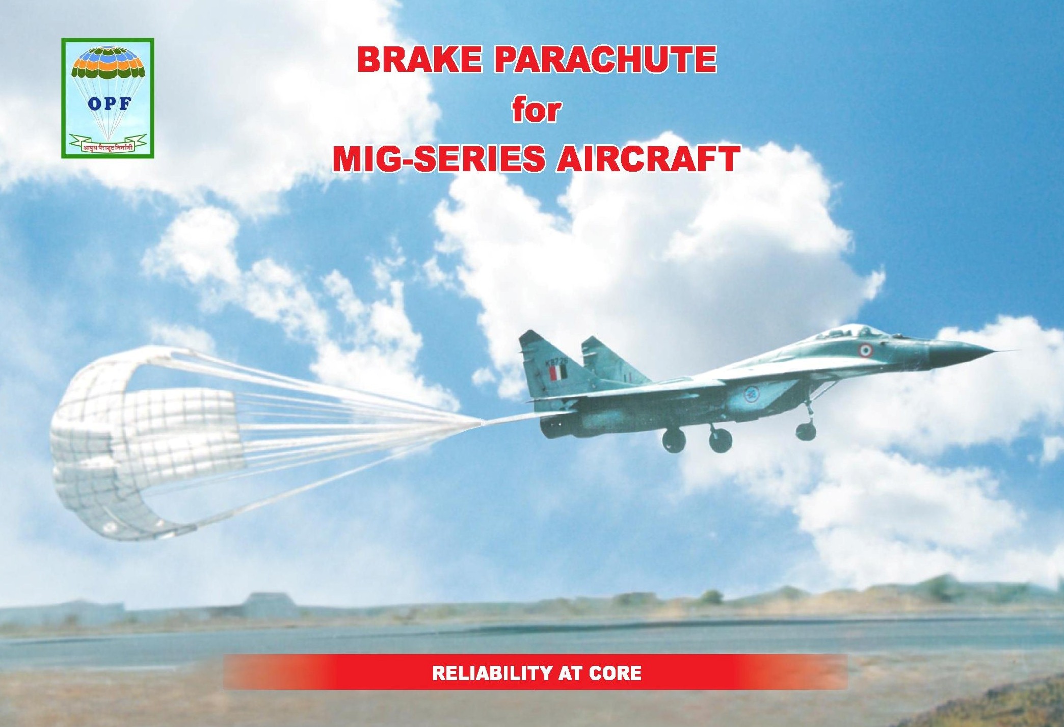 Brake Parachute for MIG-21/23/25 Series A/C