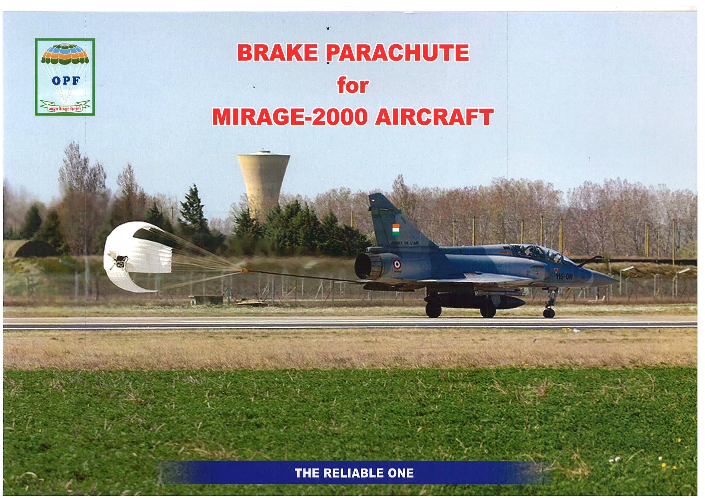 Brake Parachute for Mirage-2000 A/C