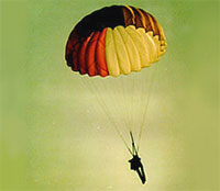Pilot Parachute BMK-41 for Kiran Aircraft
